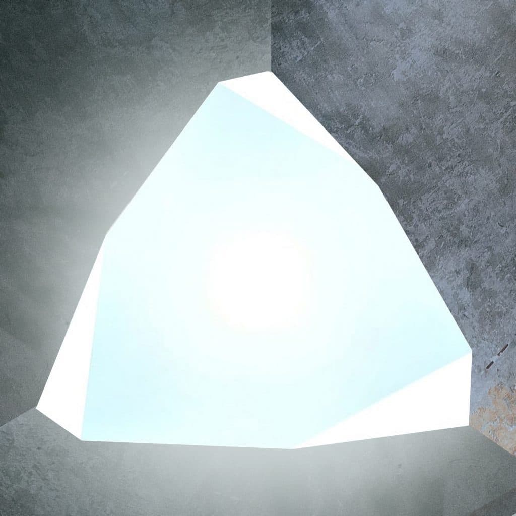 ECKENLAMPE / BODENLAMPE / DIAMANTLAMPE - DIAMONDO