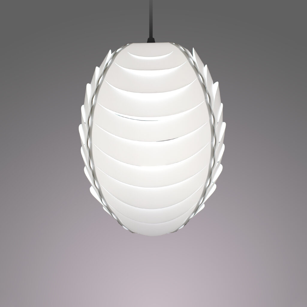 HÄNGELAMPE / STEHLAMPE / VERTIKALE LAMPE UL - ELIPSO