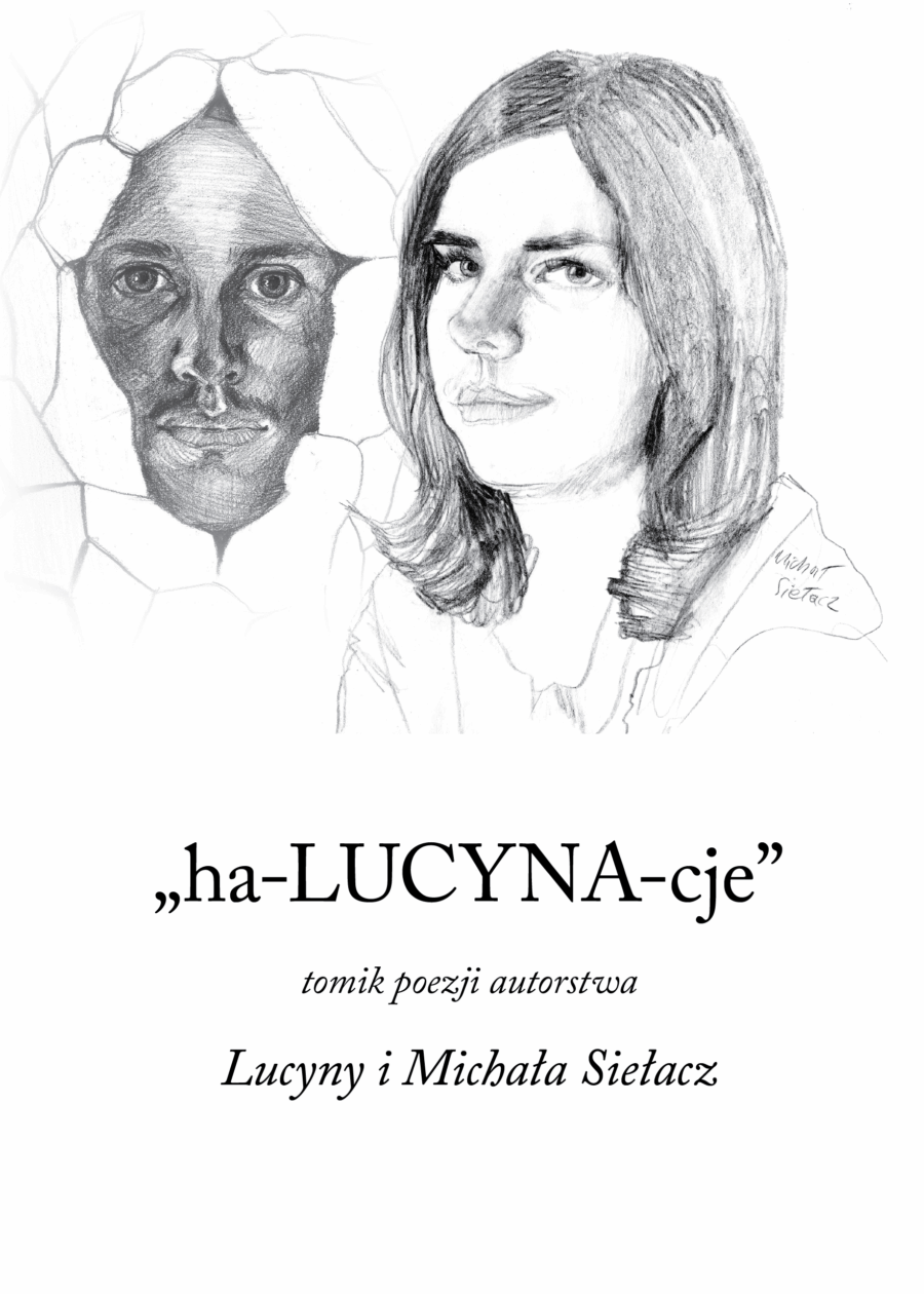 okładka ha-LUCYNA-cje autorstwa Lucyny i Michała Siełacz