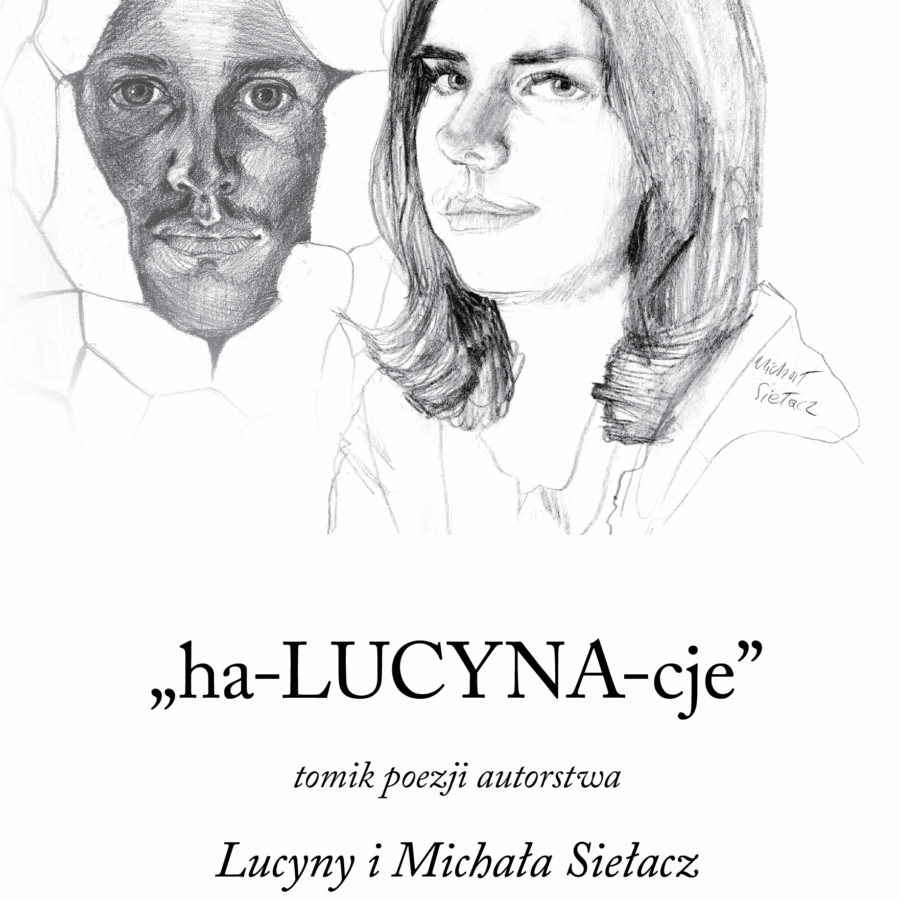 okładka ha-LUCYNA-cje autorstwa Lucyny i Michała Siełacz
