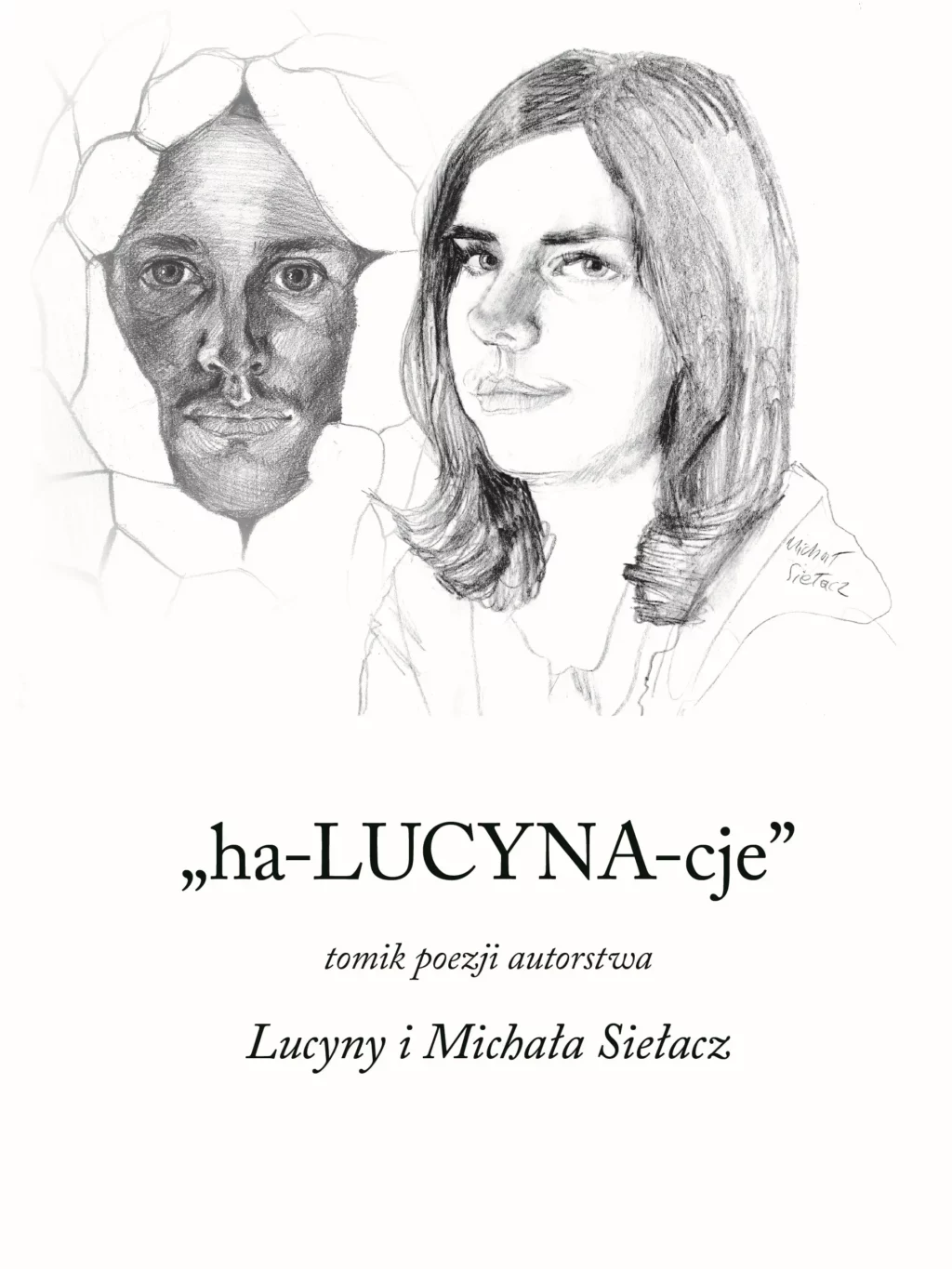okładka ha-LUCYNA-cje autorstwa Lucyny i Michała Siełacz