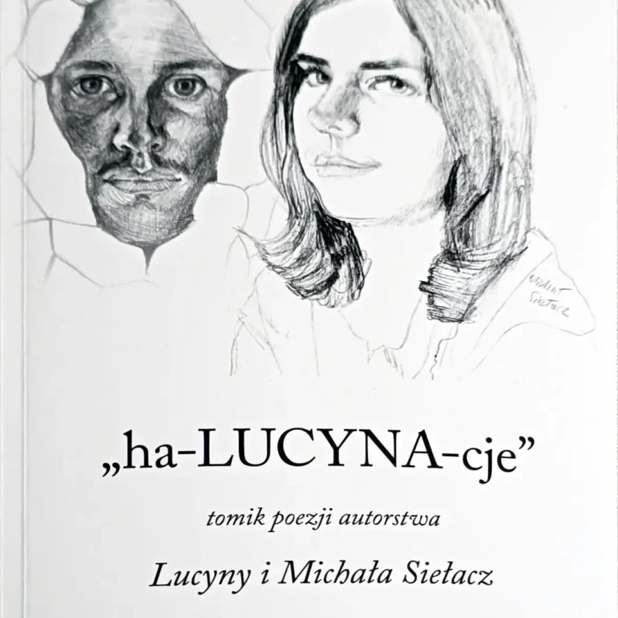 okładka ha-LUCYNA-cje autorstwa Lucyny i Michała Siełacz