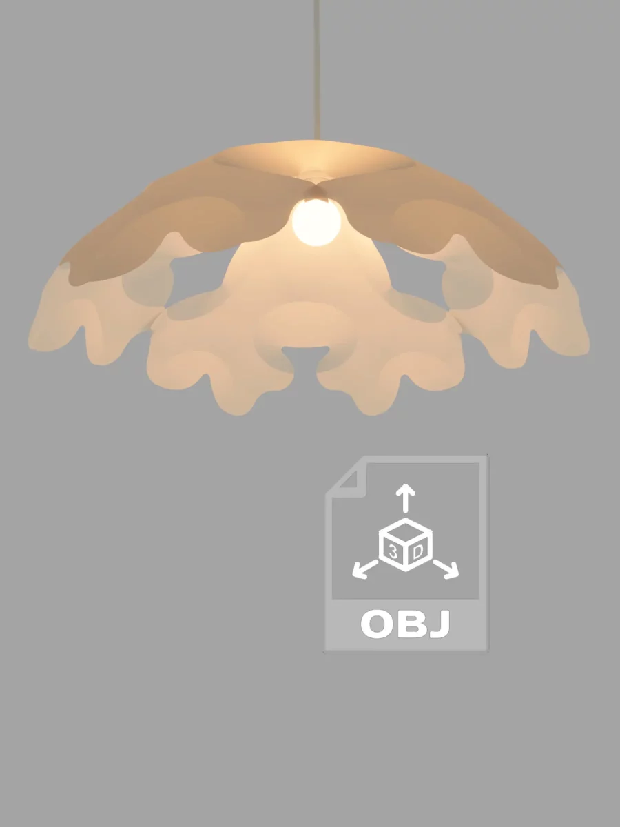 Amebo - model 3d lampy