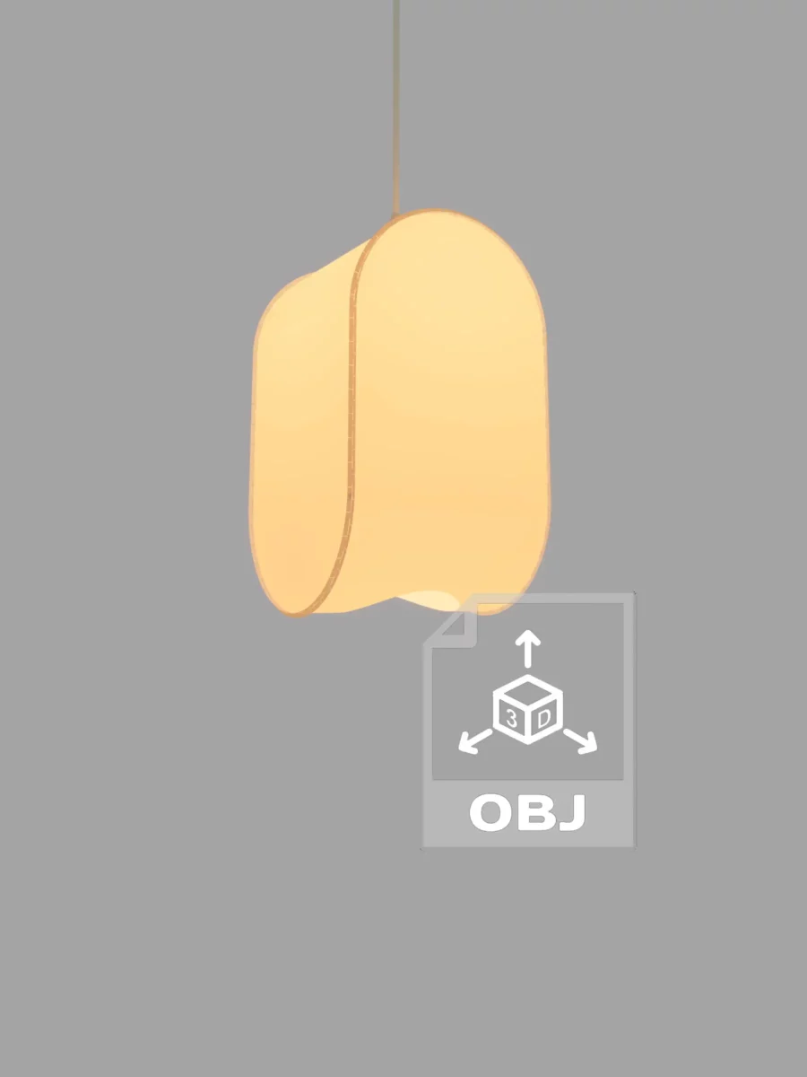 Esturno piono - model 3d lampy